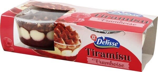 Délisse Tiramisu framboise packshot