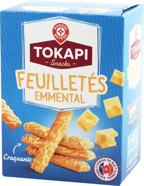 Marque Repère Feuilletés à l'emmental packshot
