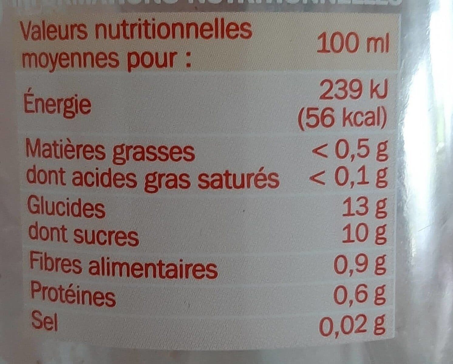 Marque Repère Smoothie fraise banane packshot
