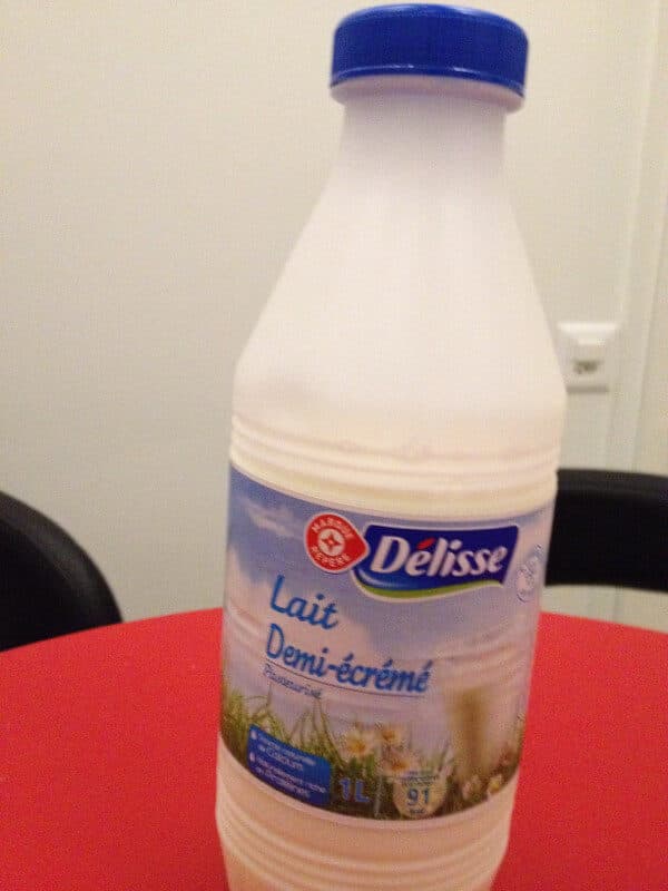 Délisse Lait Demi Écrémé packshot