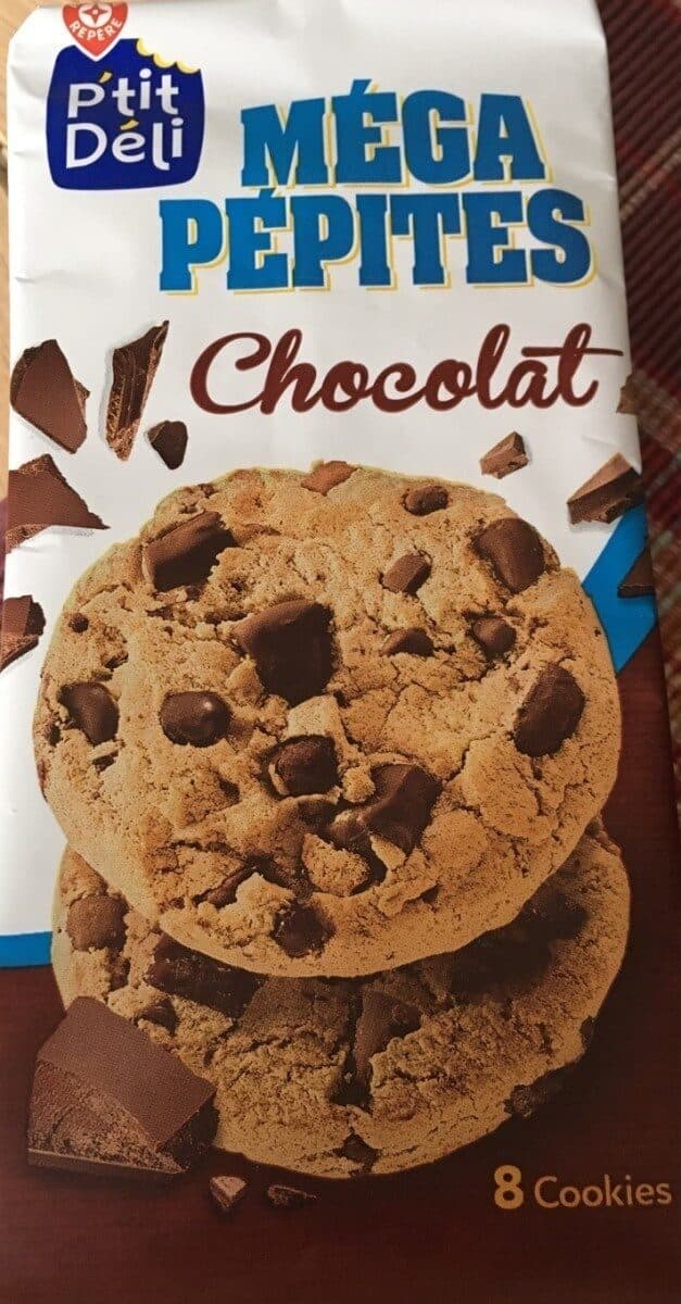 Marque Repère Cookies - Méga Pépites - Chocolat packshot