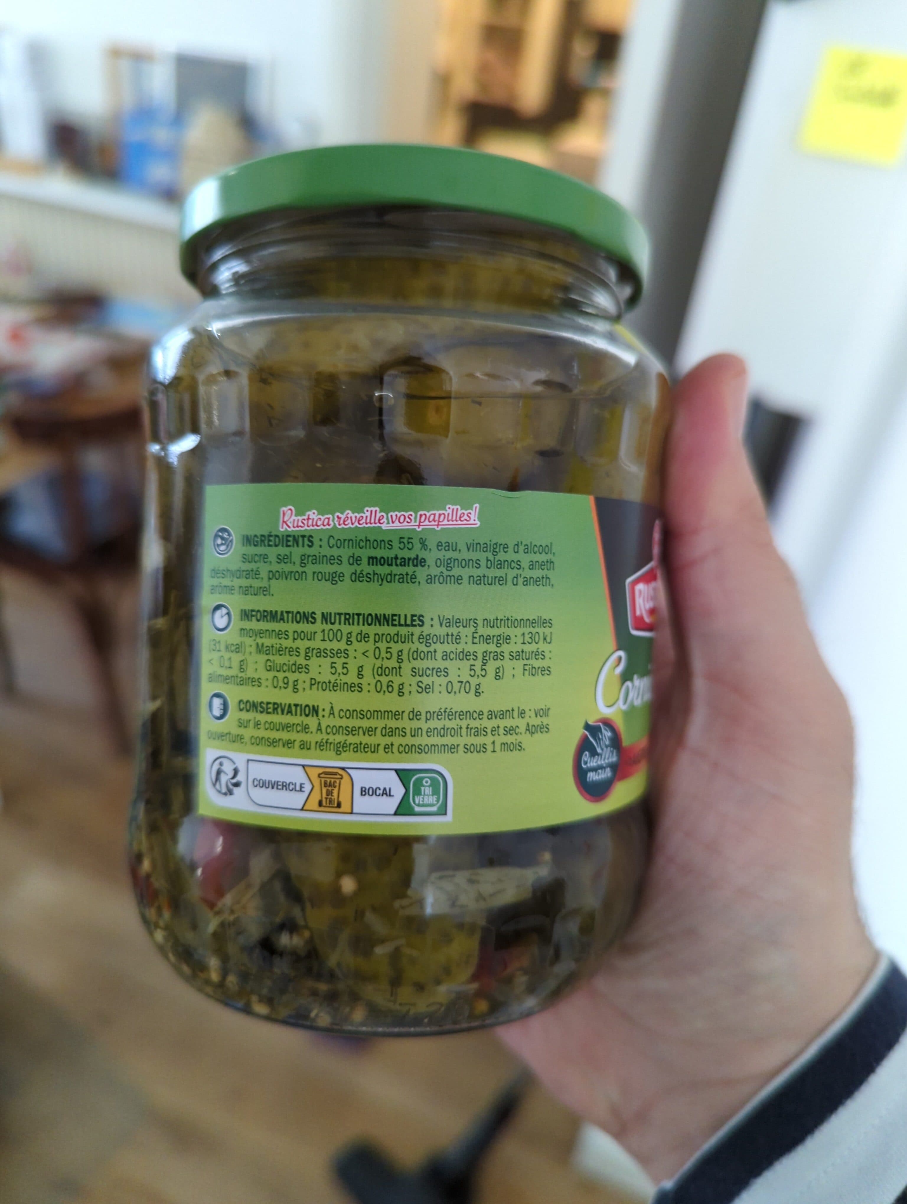 Marque Repère Cornichons aigres-doux packshot