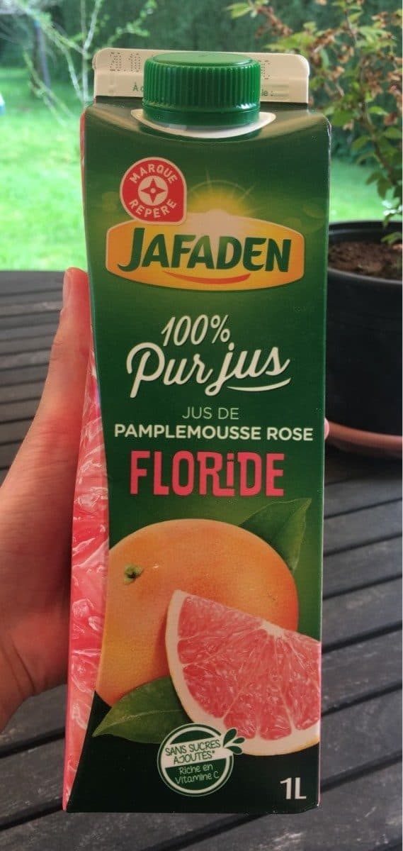 Marque Repère Pur jus pamplemousse floride bk packshot