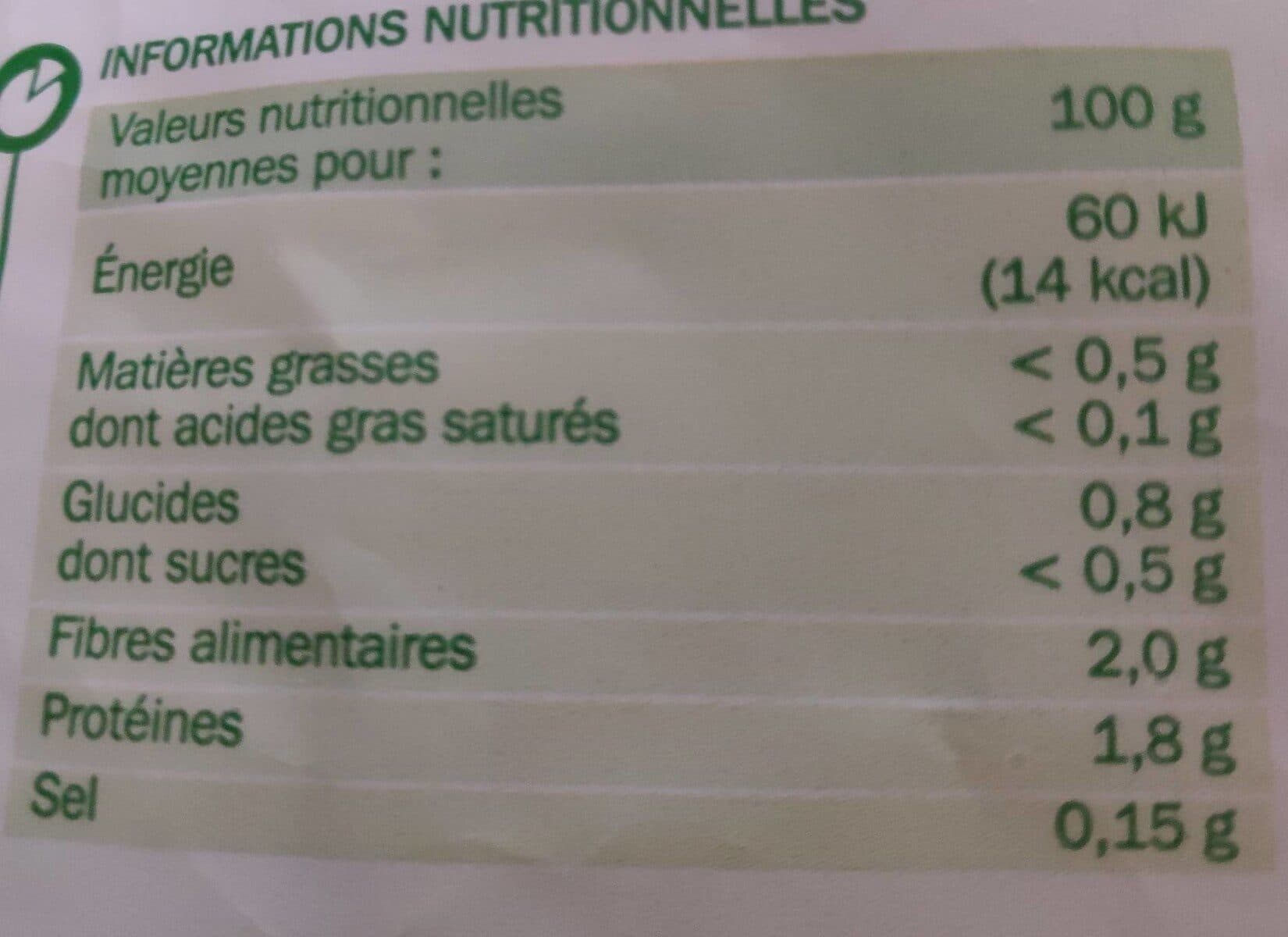 Marque Repère Jeunes Pousses d'épinard packshot