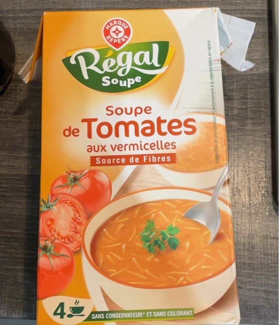 Marque Repère Soupe de Tomates et Vermicelles packshot