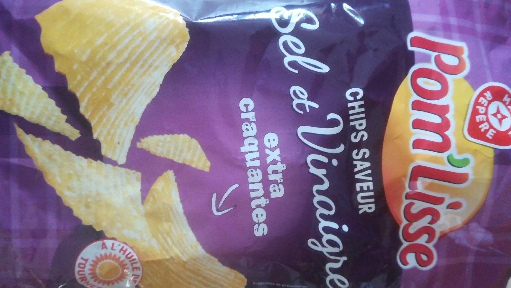Marque Repère Chips sel et vinaigre packshot
