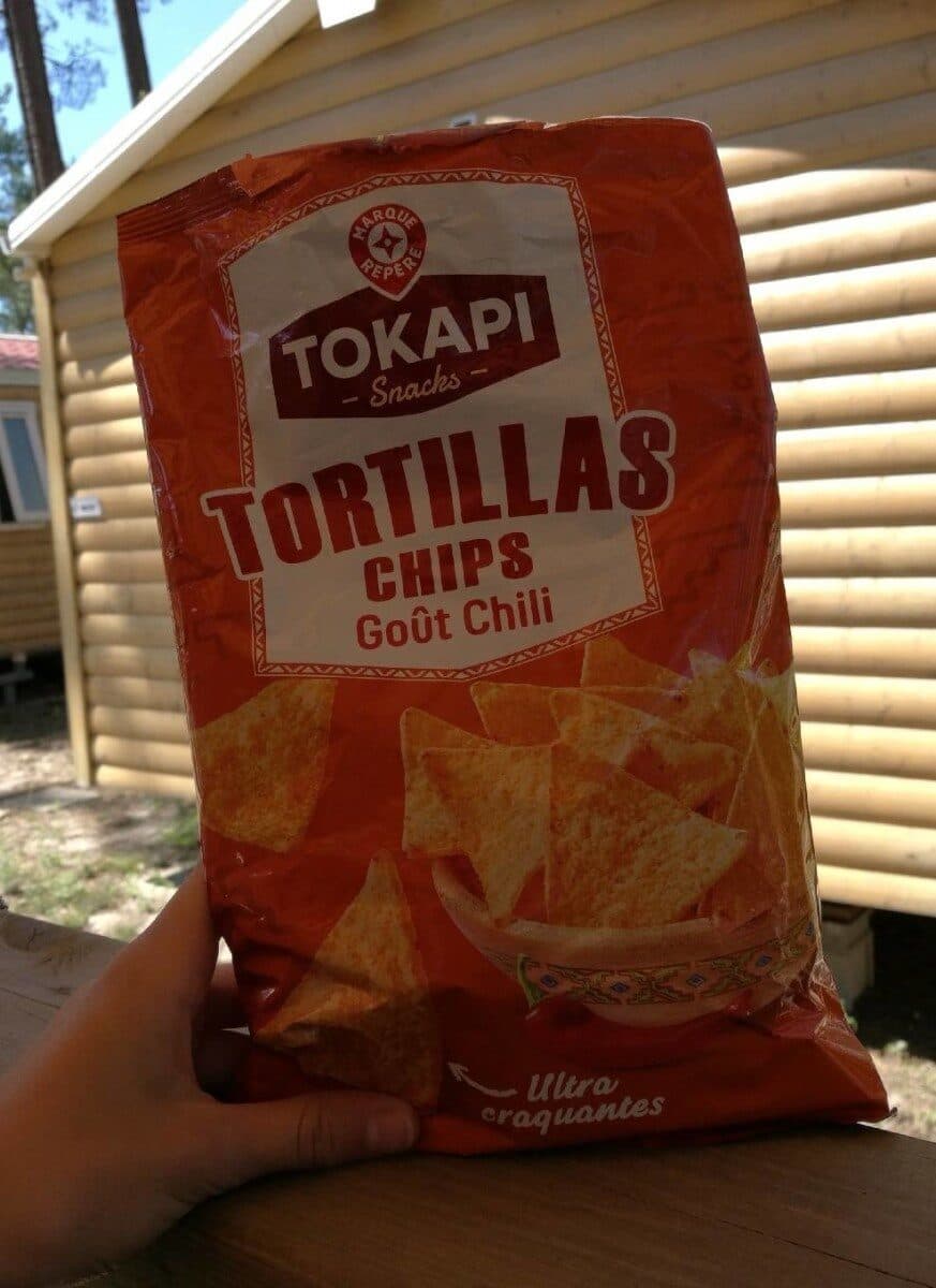Marque Repère Tortillas chips goût chili packshot