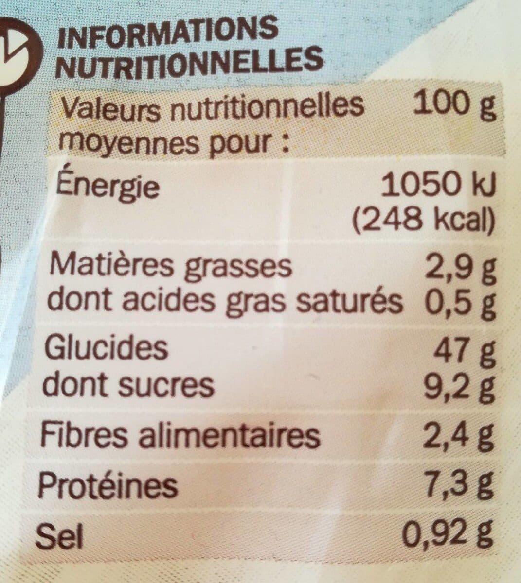 Marque Repère Spécial mie nature grandes tranches x 14 packshot