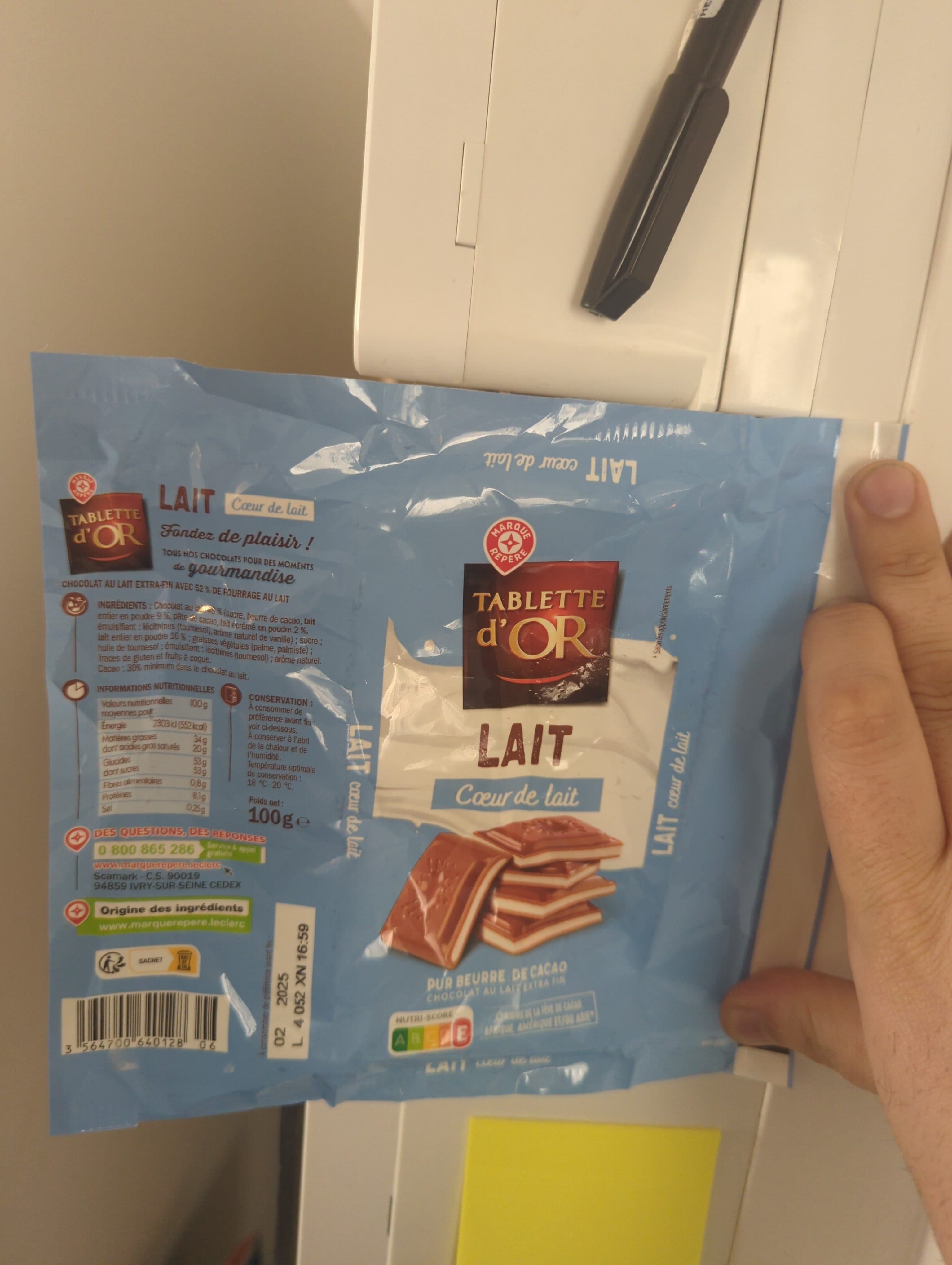 Marque Repère Lait Coeur de Lait packshot