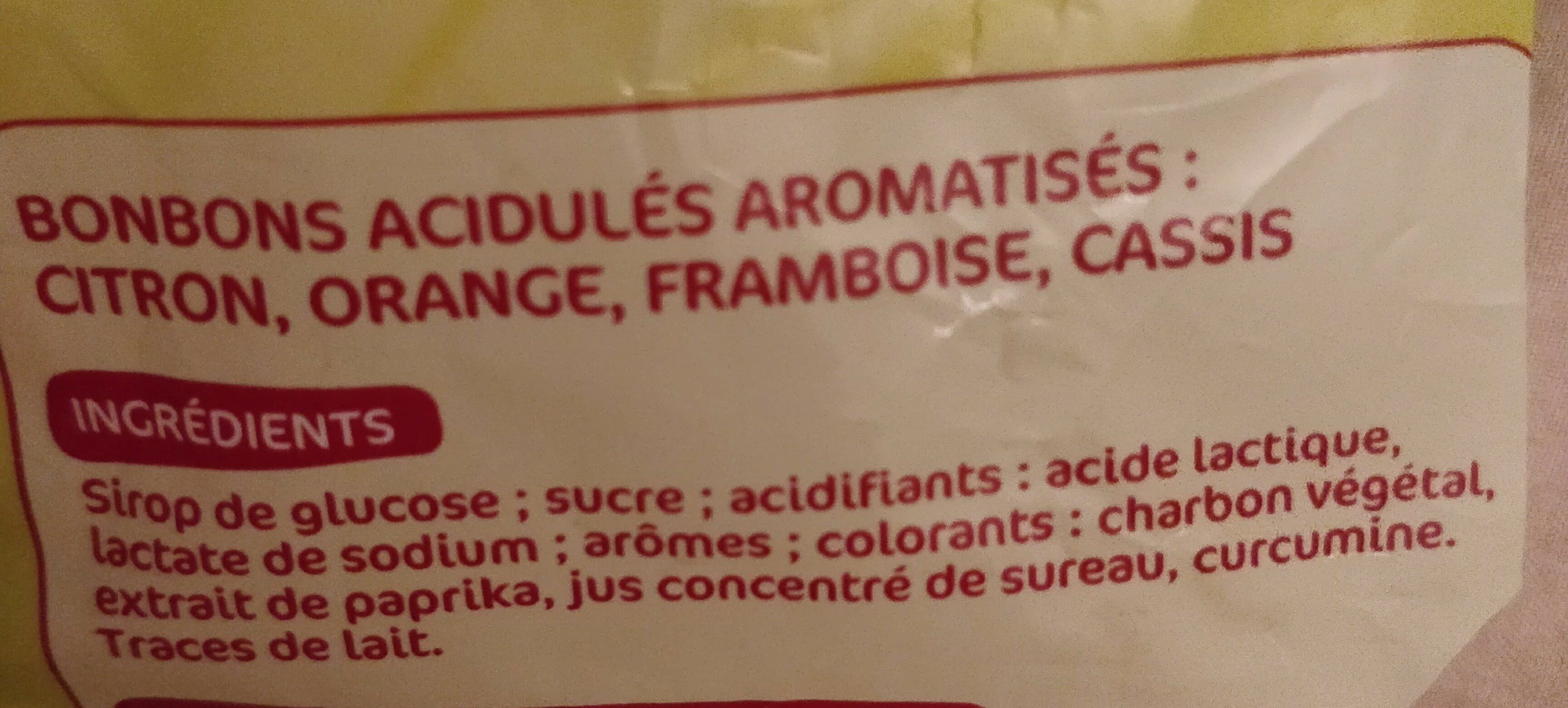 Marque Repère Bonbons Confiserie du Domaine Acidules fruits packshot