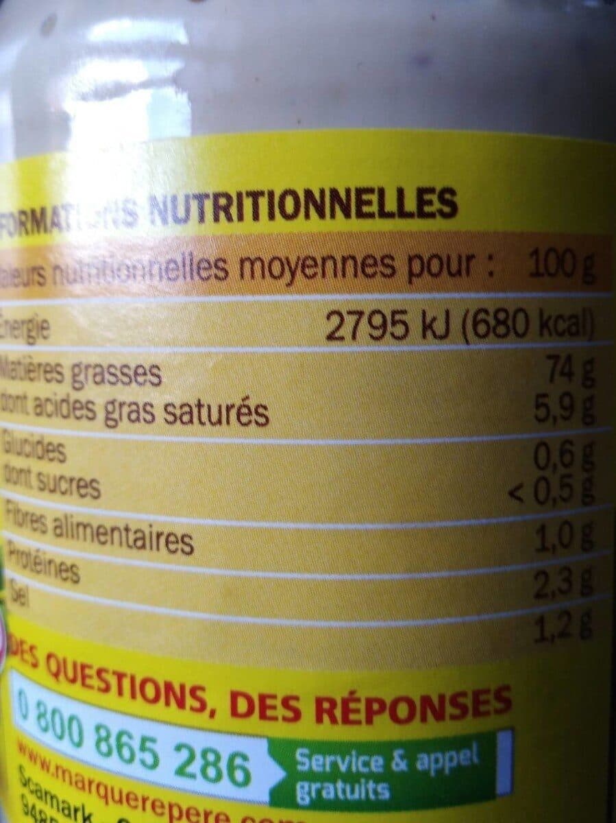 Marque Repère Mayonnaise à la moutarde à l'Ancienne packshot