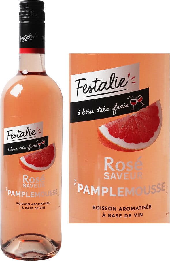 Marque Repère Rosé pamplemouse packshot