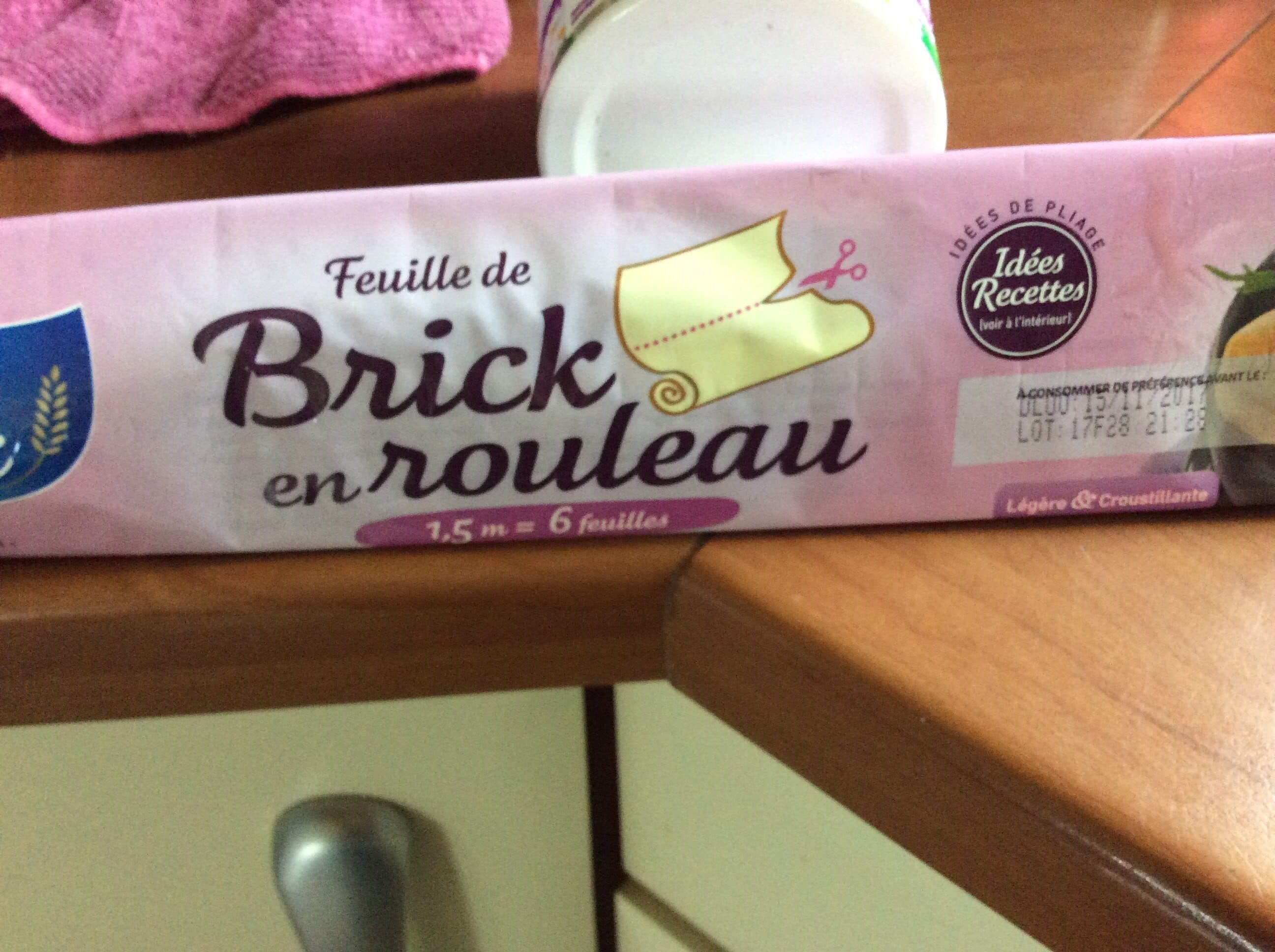 Marque Repère Feuilles de brick en rouleau packshot