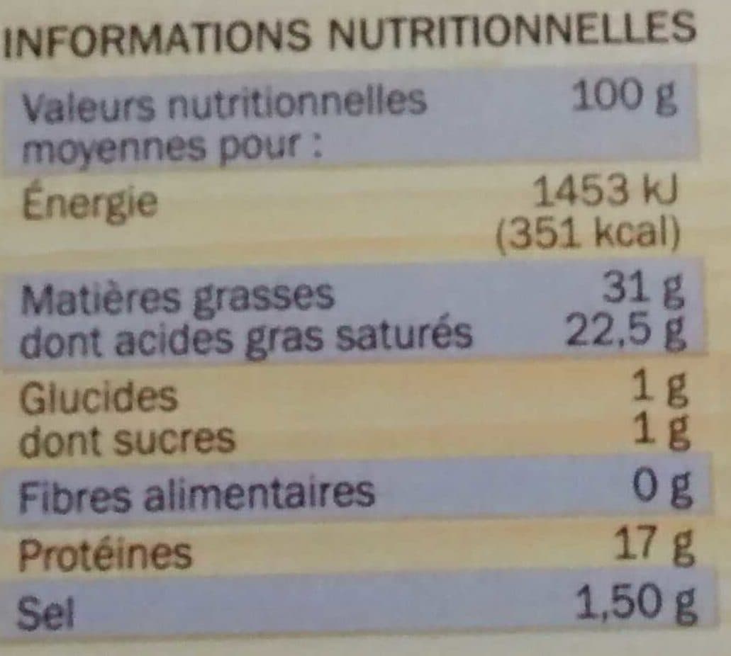 Marque Repère Brique affinée 31 % Mat. Gr. packshot