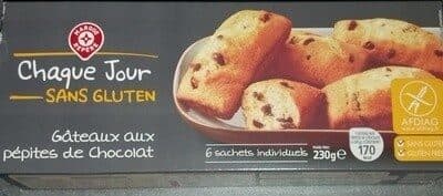 Chaque Jour Sans Gluten Gâteaux aux pépites de chocolat packshot