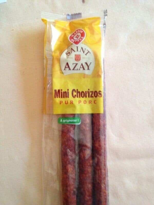 Marque Repère Mini chorizo Saint Azay packshot