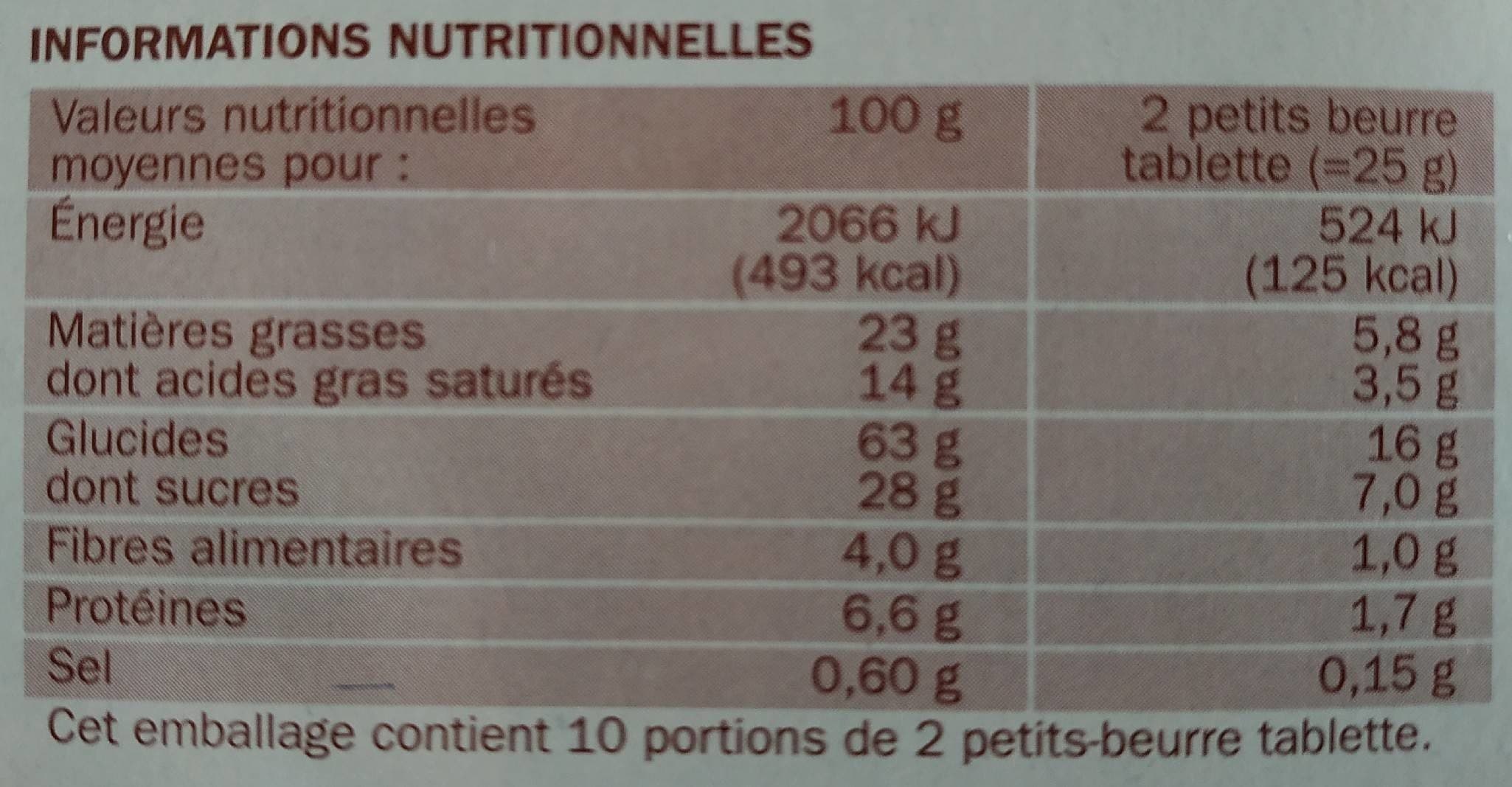 Marque Repère P'tit beurre tablette chocolat noir en sachets fraîcheur packshot