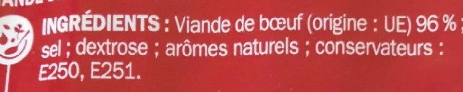 Saint Azay Viande de bœuf séchée x 10 tranches packshot