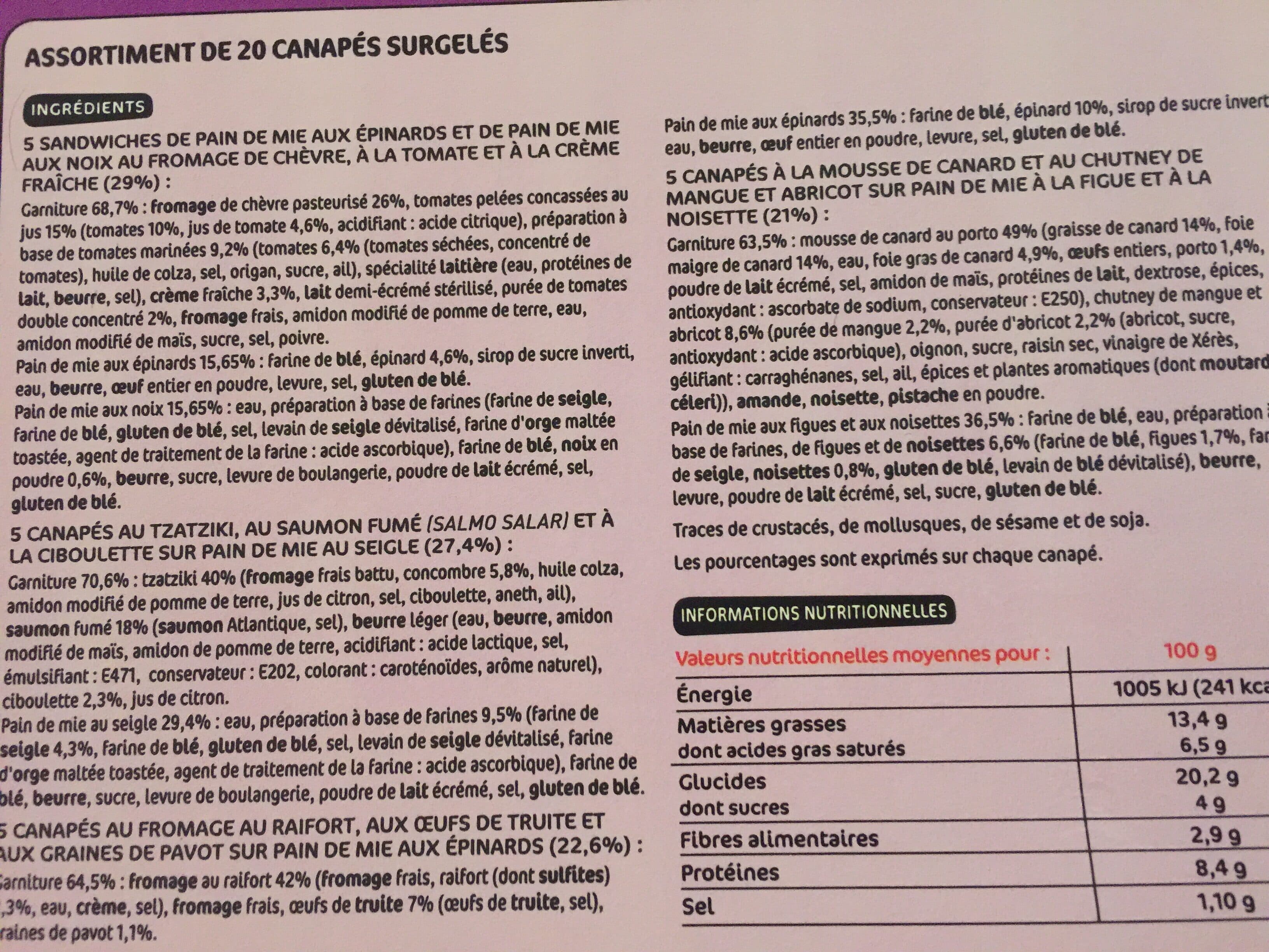 Marque Repère Côte Table - Mini-Canapes packshot