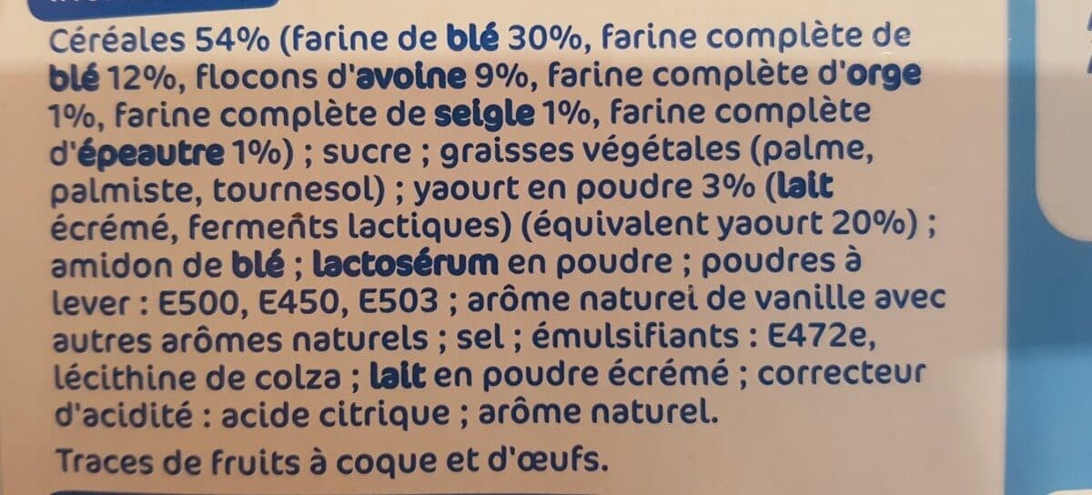 Marque Repère Biscuits fourrés petit déjeuner Déli-Matin au yaourt packshot