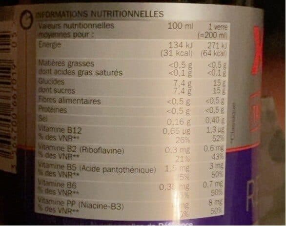 Marque Repère Boisson énergisante Regular packshot