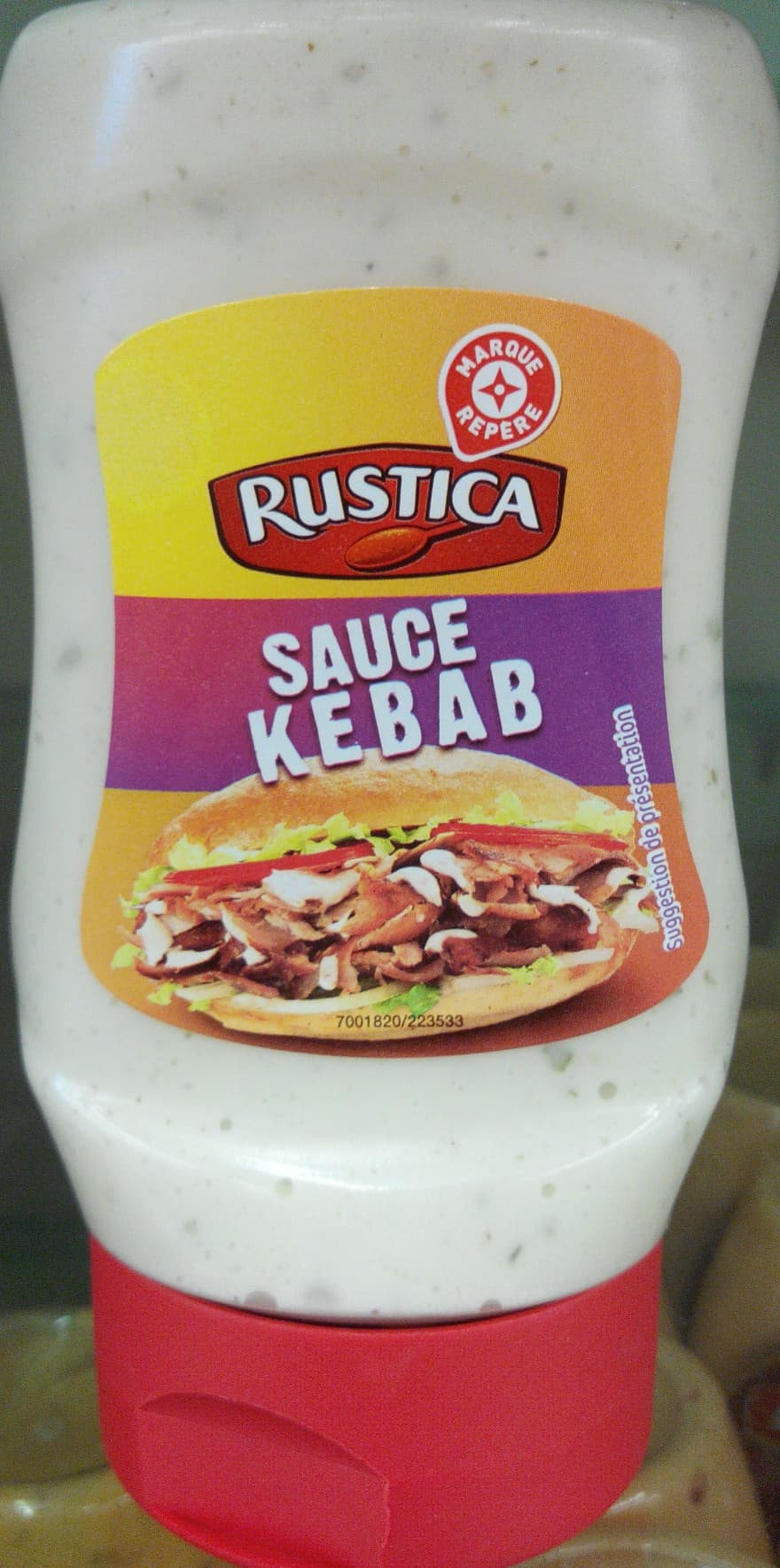 Marque Repère Sauce kebab - flacon packshot