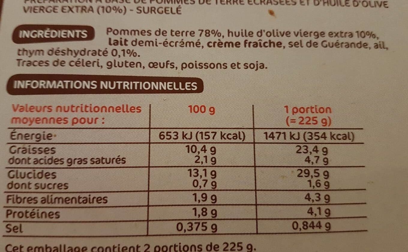 Marque Repère Ecrasé de pomme de terre Pom'Lisse packshot