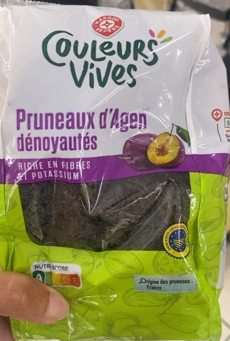 Marque Repère Pruneaux d'Agen dénoyautés pasteurisés packshot
