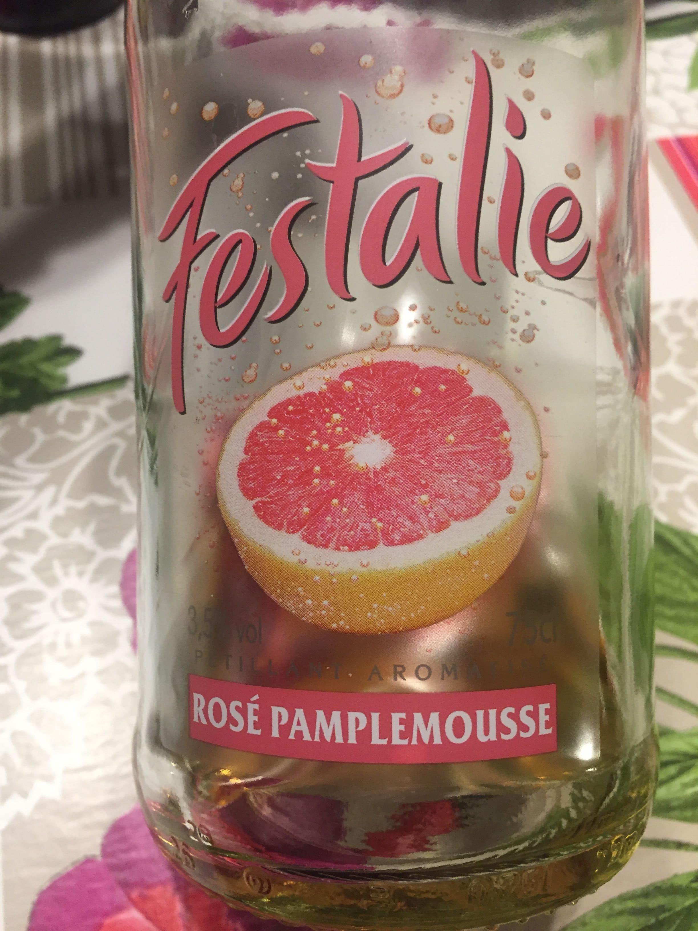 Marque Repère Pétillant rosé pamplemousse 3,5 % vol. packshot