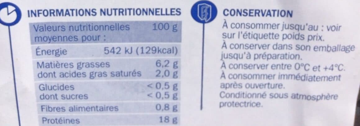 Marque Repère Brochettes de dinde X4 packshot