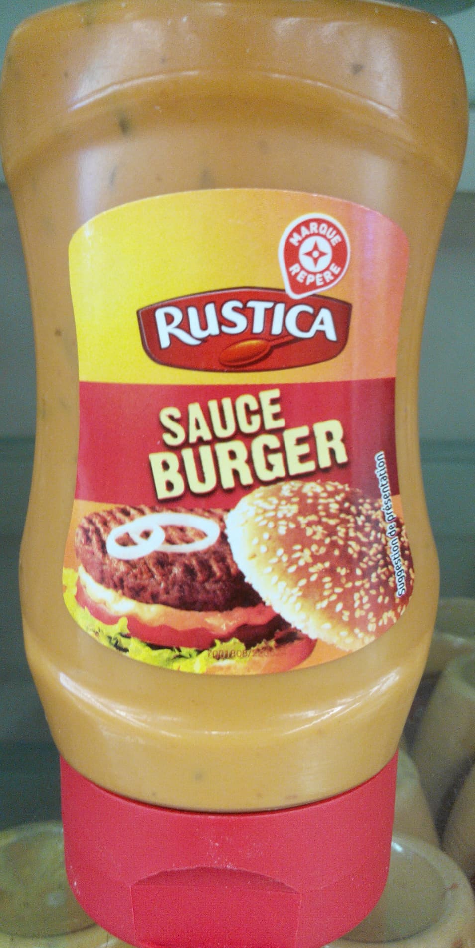 Marque Repère Sauce burger packshot