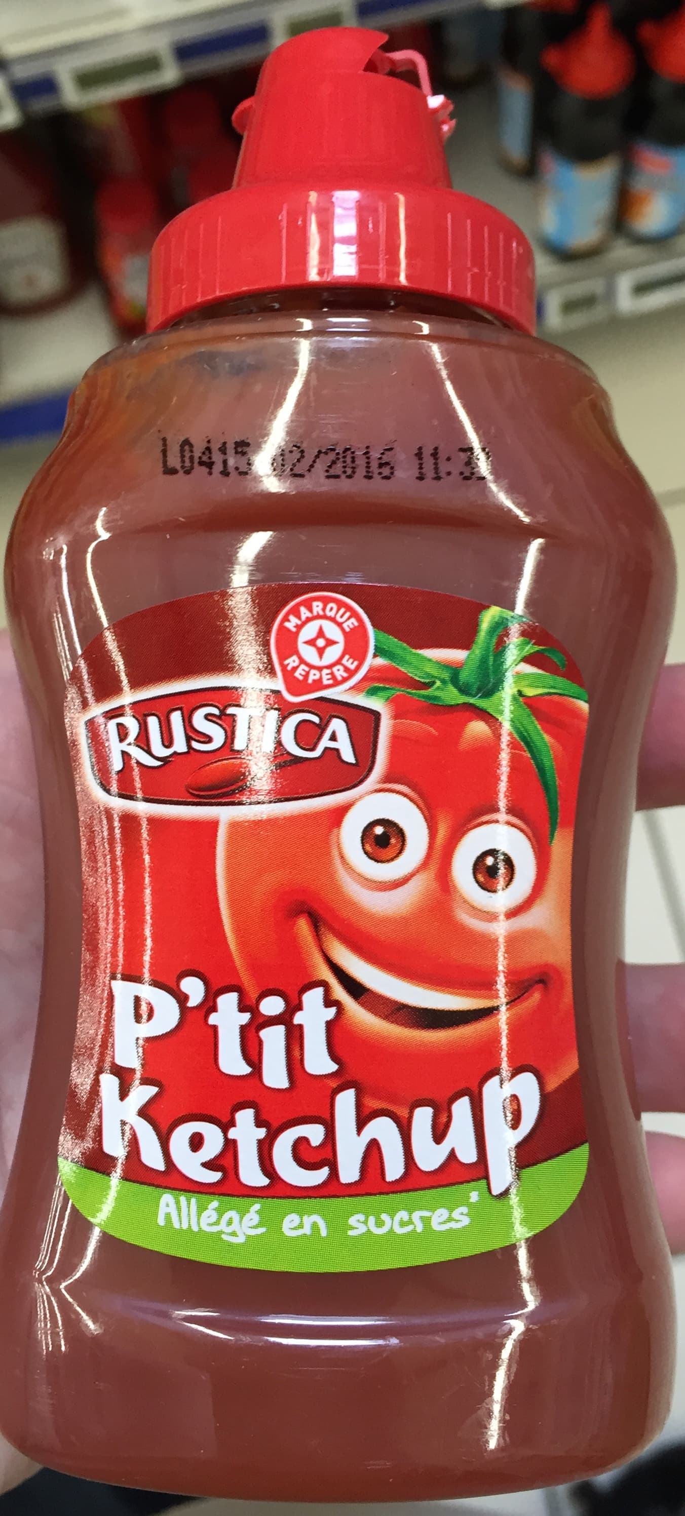 Marque Repère P'tit ketchup packshot