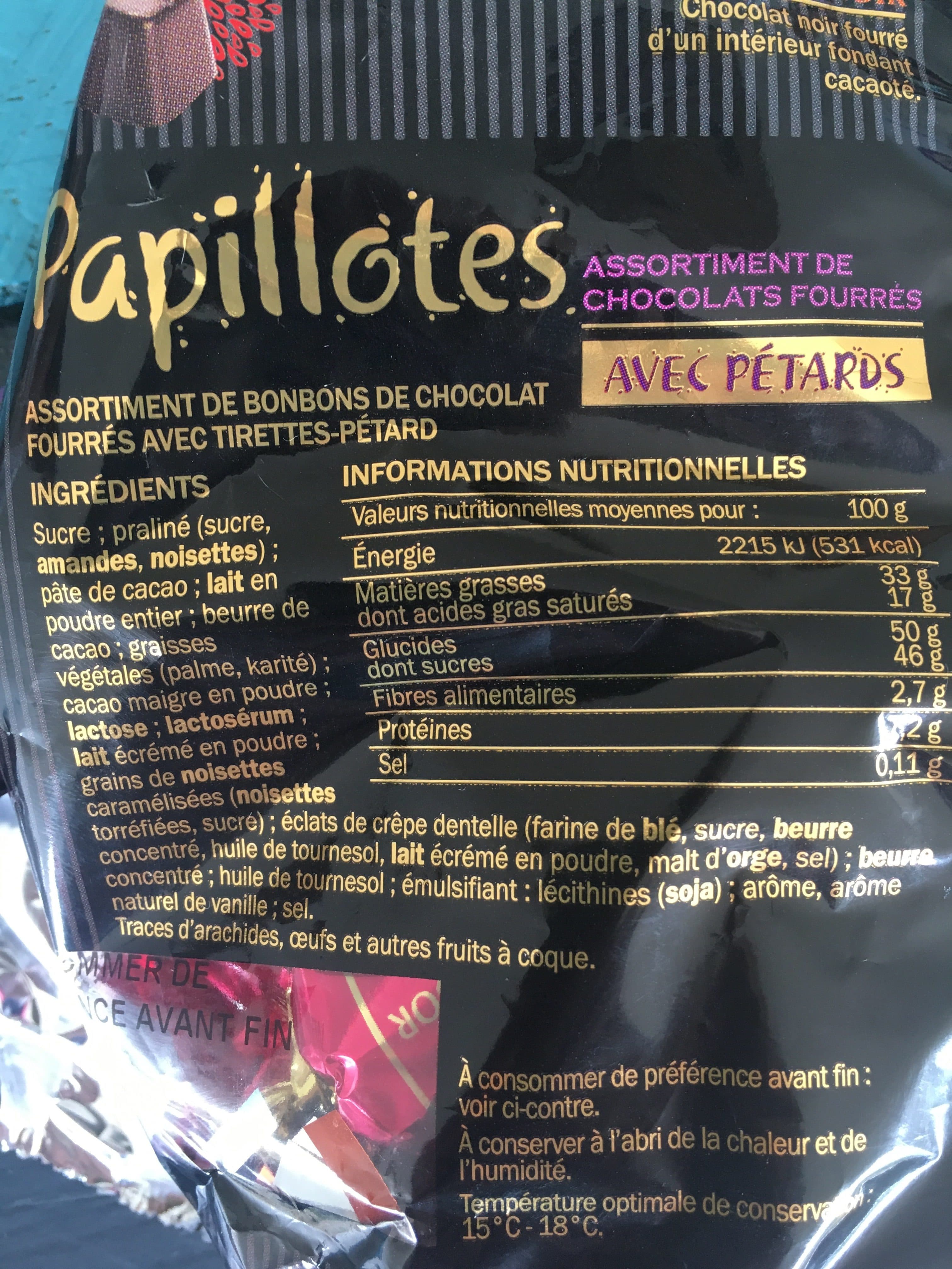 Equador Papillotes chocolat Equador Avec petard packshot