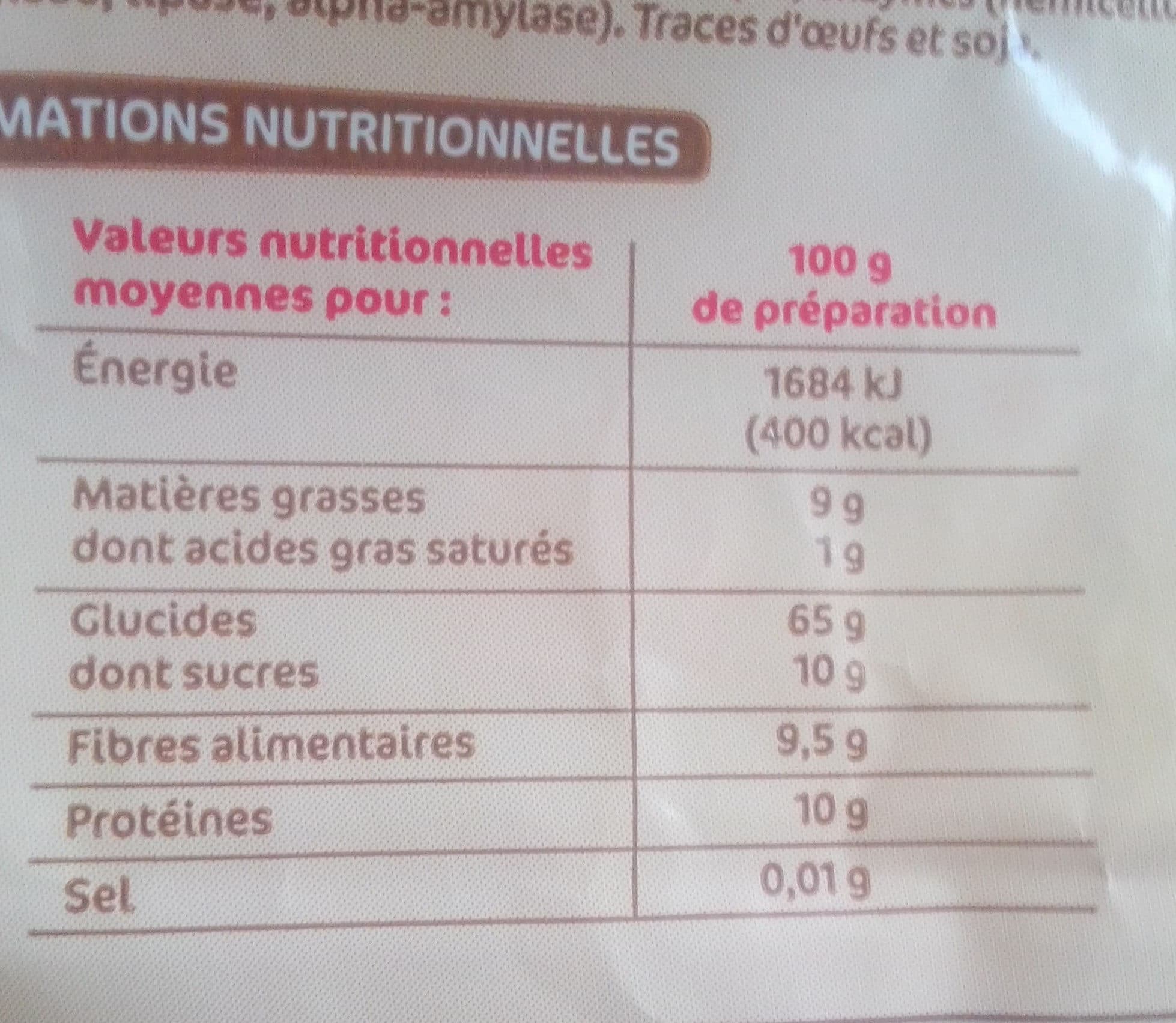 Marque Repère Préparation pain aux céréales packshot