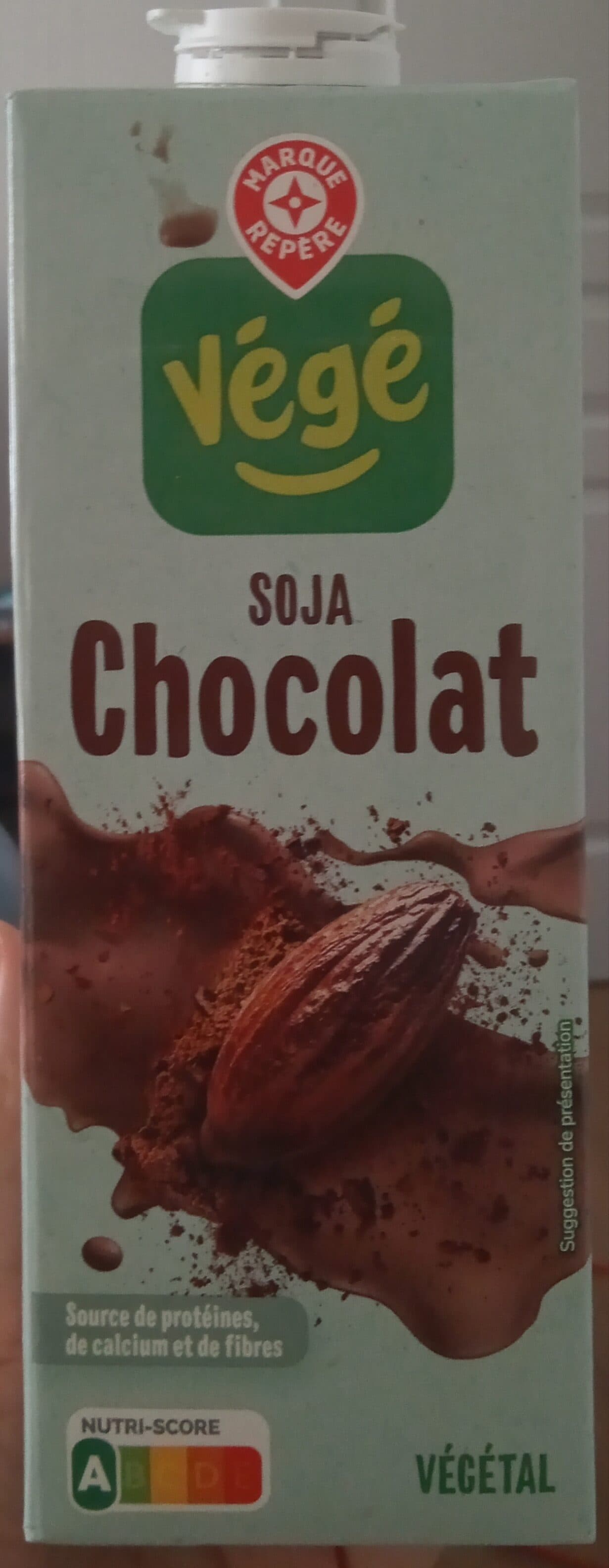 Marque Repère Boisson Soja Chocolat packshot