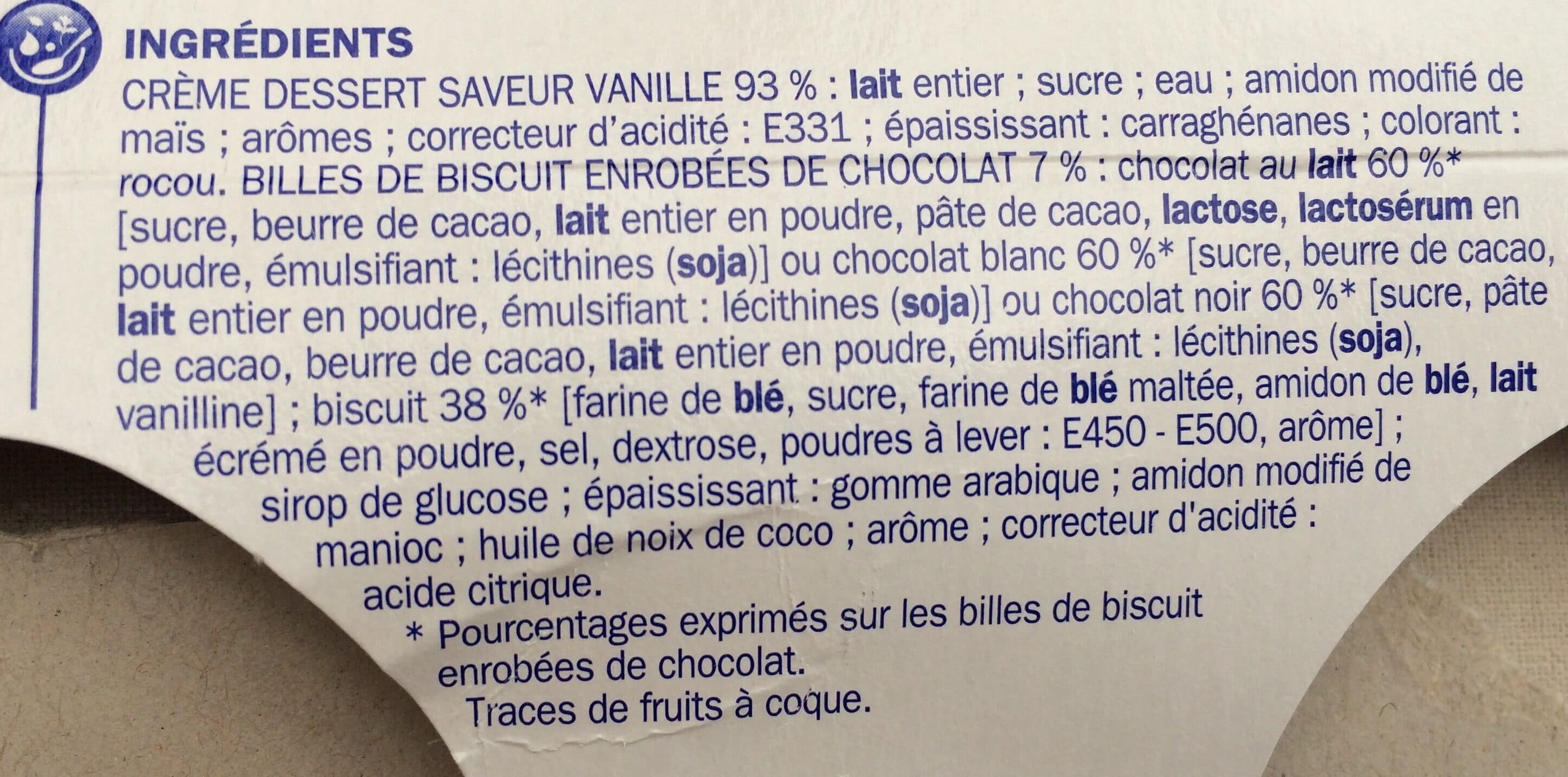 Délisse Mix'n'croc vanille billes packshot