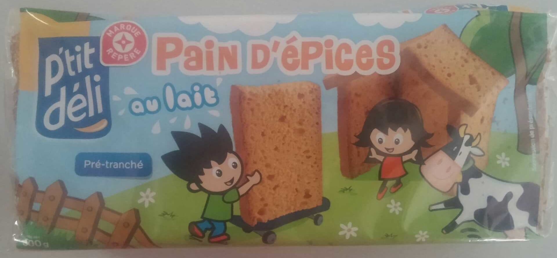 Marque Repère Pain d'épices au lait packshot