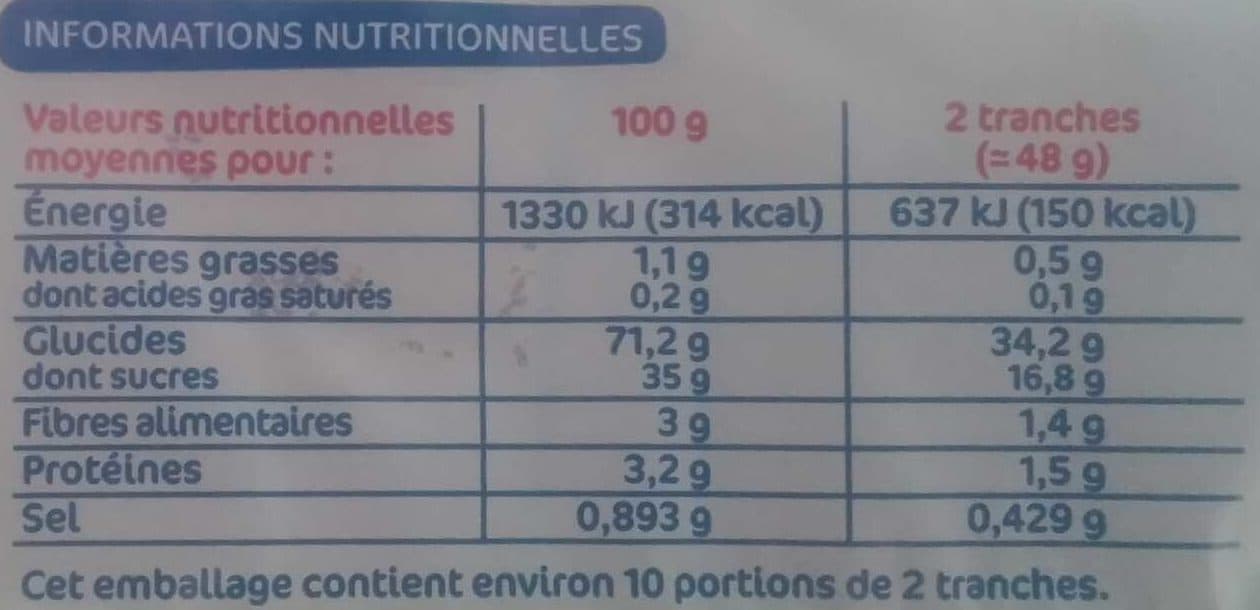 Marque Repère Pain d'épices au lait packshot