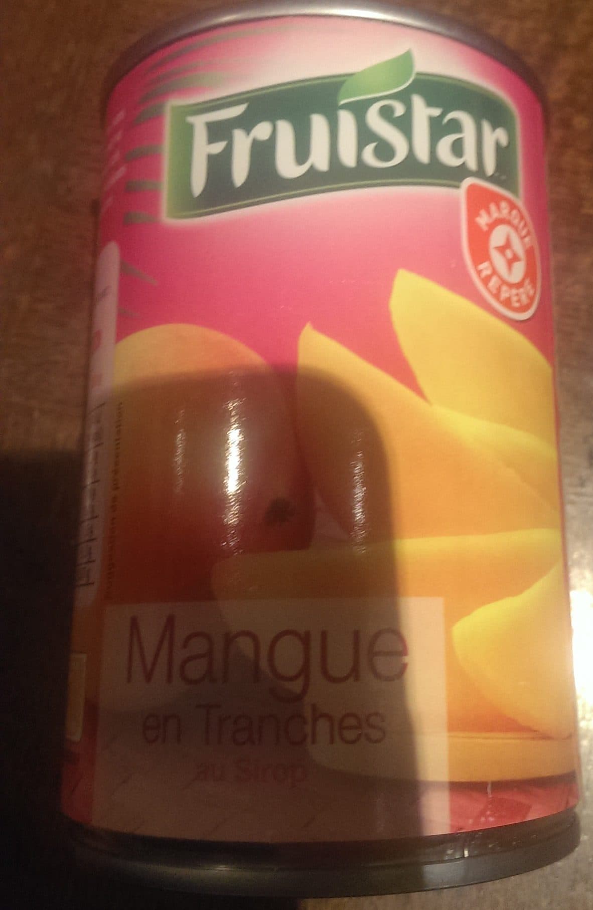 Marque Repère Mangues demi fruit au sirop packshot