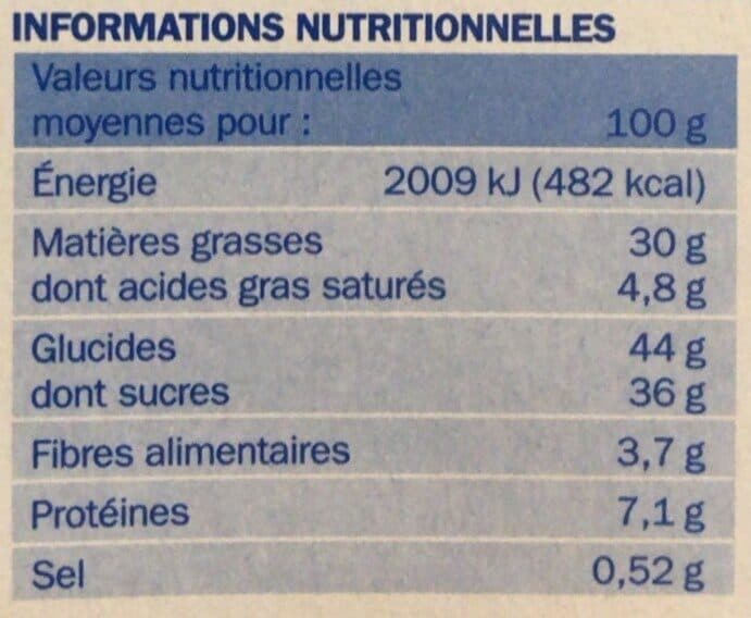 Marque Repère Brownie Chocolat Noisettes packshot