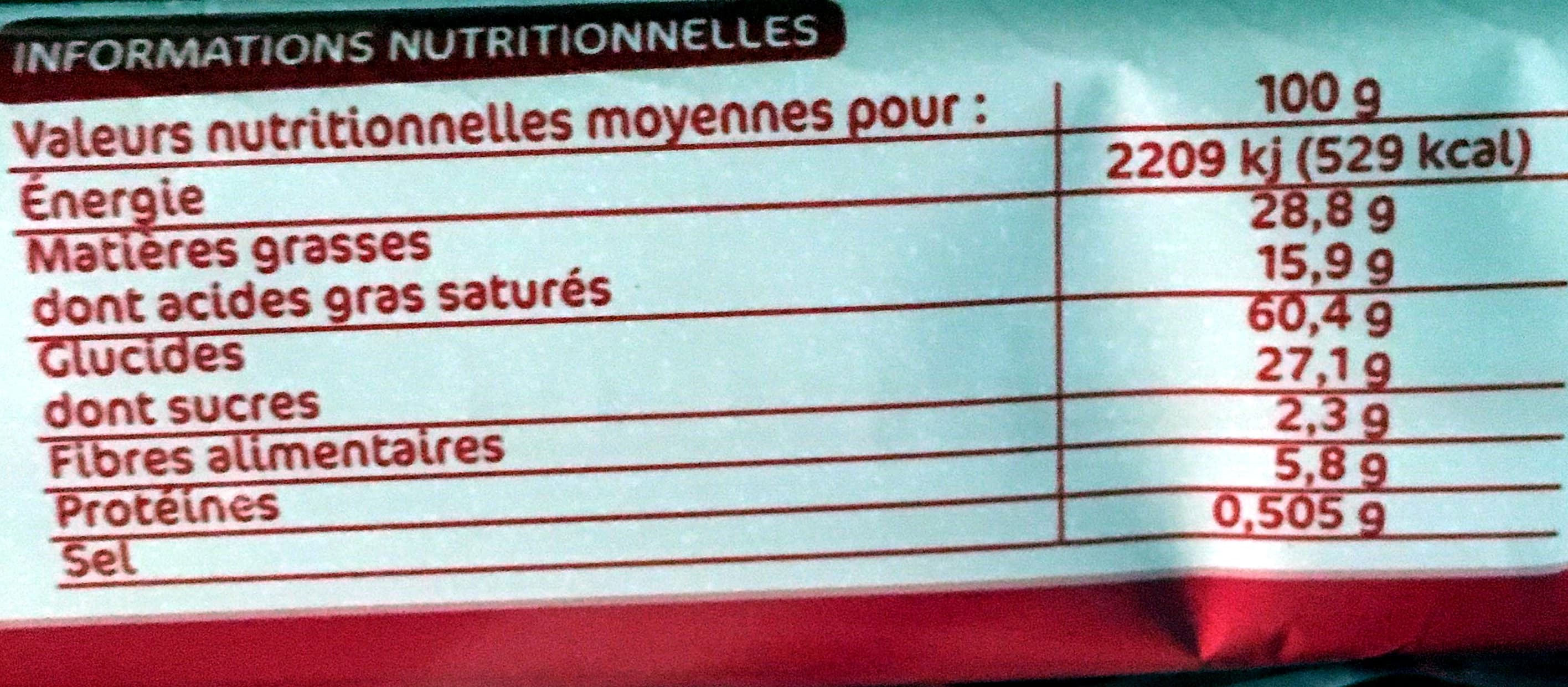 Marque Repère Sprits au chocolat noir packshot
