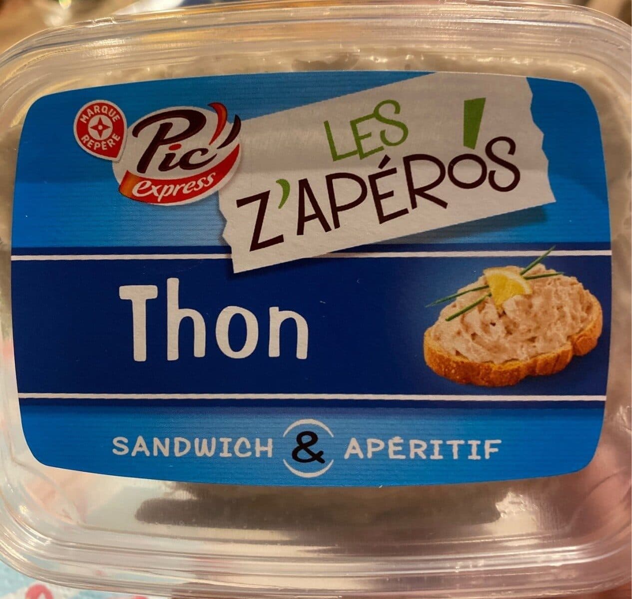 Marque Repère Tartinable de thon packshot