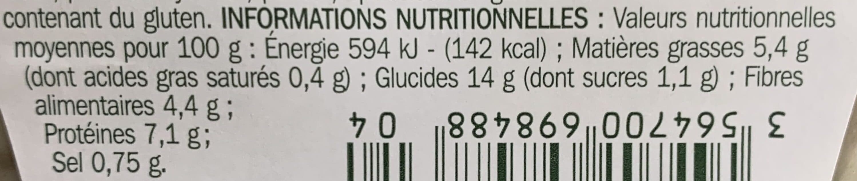Marque Repère Salade de lentilles aux oignons émincés packshot