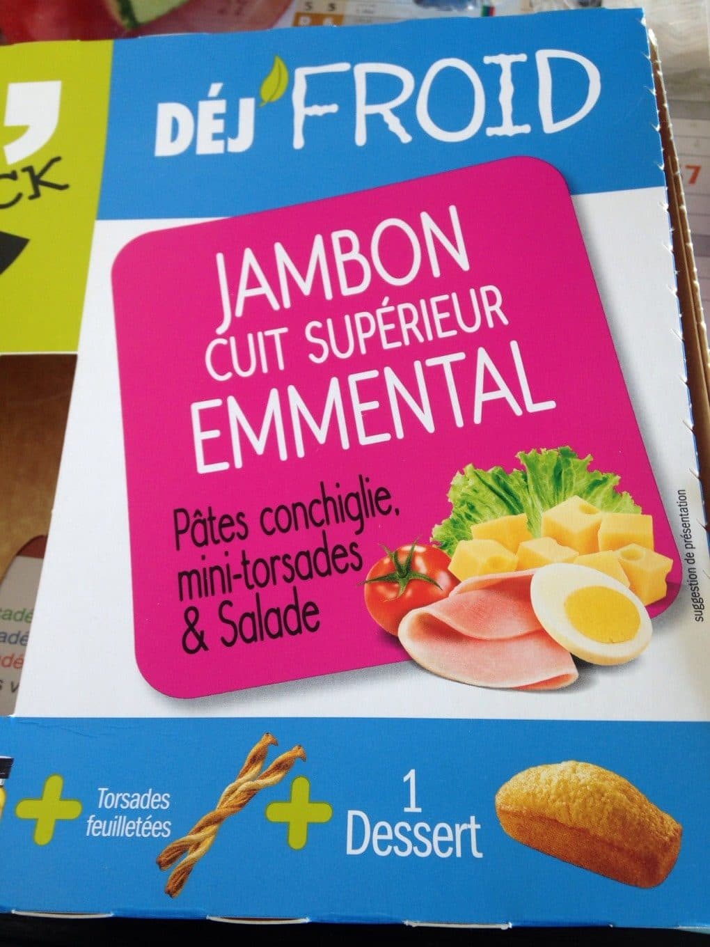 Marque Repère Salade coffret jambon cuit packshot