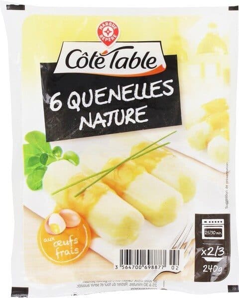 Marque Repère 6 Quenelles nature packshot