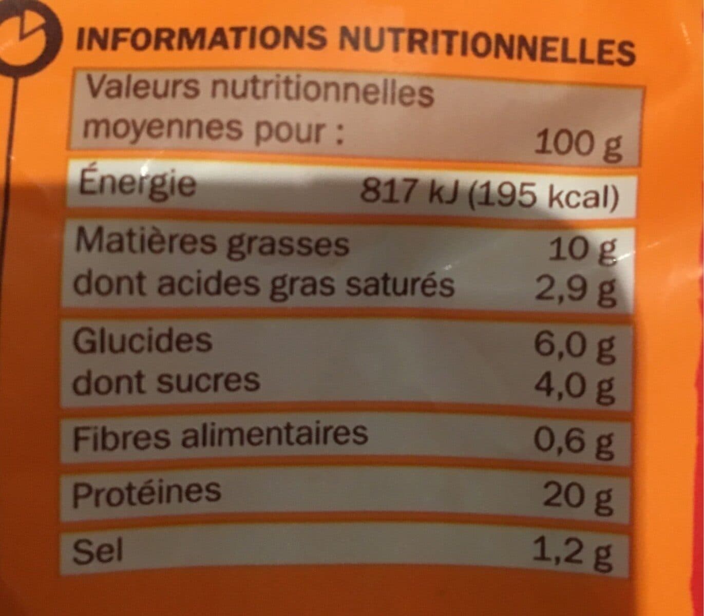 Marque Repère Grignottes de poulet barbecue packshot