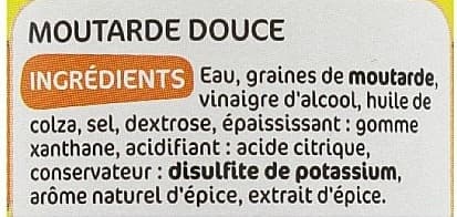 Marque Repère Moutarde douce packshot