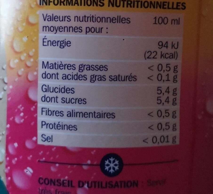 Marque Repère Thé glacé saveur framboise packshot