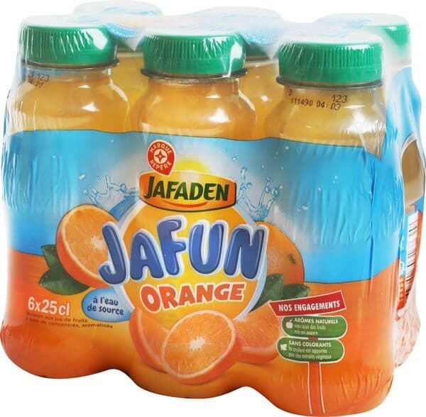 Marque Repère Boisson orange packshot