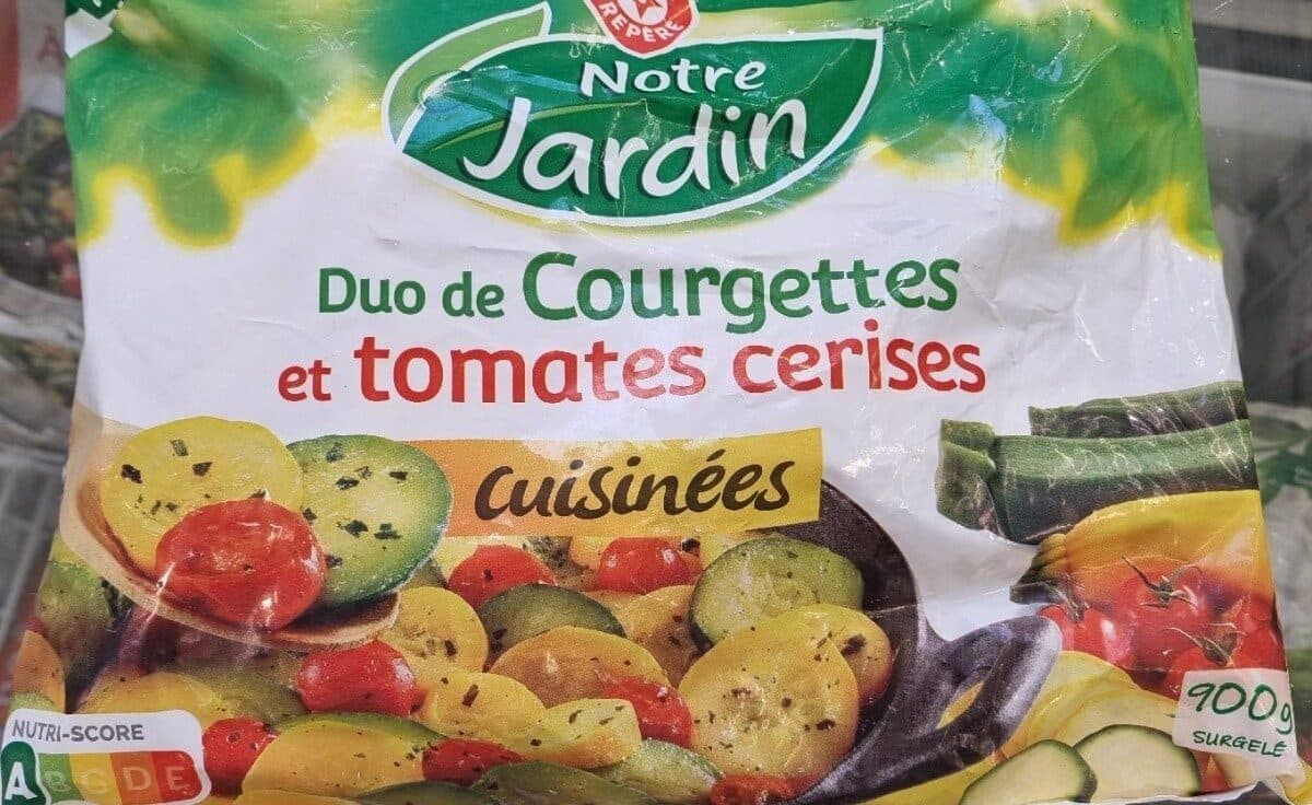 Marque Repère Duo de courgettes et tomates cerises packshot